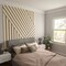 Ekena Millwork 94H x 3/8T Adjustable Wood Slat Wall Panel Kit w/ 4W Slats, Birch contains 11 Slats SWW55X94X0375BI - alternate 8